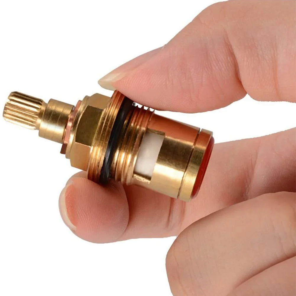 Cartouche de robinet universelle s 1/2 ", 20 valves de remplacement, cartouche en laiton et céramique, Valve de robinet intérieure pour salle de bains, Kit de cuisine