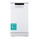 HISENSE HS523E15WUK Slimline Dishwasher - White, White