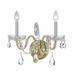 Crystorama Traditional Crystal 15 Inch Wall Sconce - 1032-PB-CL-MWP