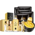 Skin Care Kit 24k Gold Essence Moisturizing Whitening Acne Anti Aging Wrinkle Beauty Face Care