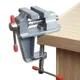 Mini Bench Vise Aluminum Durable Small Table Clamp Portable Jewelers Craft Hobby Woodworking Clamp