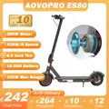 AOVOPRO ES80 Electric Scooter 350W Motor 10.5AH Battery 31KM/H Max Speed 35KM Super Range 8.5Inch