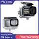 TELESIN 45M Action Camera Waterproof Case For DJI Action 3 4 Underwater Diving Housing Cover For DJI