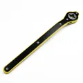 1x 34cm Car Scissor Ratchet Wrench Garage Tire Wheel Lug Wrench Handle Repair Tool High Carbon Steel