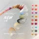 Gradient Painting Clap Gel Lasting Cream Nail Semi Permanent Nail Art Manicure Soak Off LED UV Pat