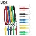 JZDZ Multimeter Test Lead Kit Alligator Clips to 4MM Banana Plug Test Probe Kit Electrical Test