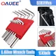 5/8/11Pcs Allen Wrench Tools Metric Wrench Inch Wrench L Wrench Allen Key Short Arm Wrench Tool Easy