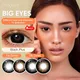 2Pcs/1Pair Contact Lenses for Eyes 16mm Big Black Lenses Beauty Pupils Colored Contact Lenses