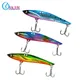 1 pcs VIB Fishing Lure 23g 35g Metal Jig Sinking Big Blade Long Cast Treble Hooks Spinner Spoon