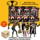 McFarlane Toys The New Batman Adventures Action Figure Two-Face Batgirl Batman Killer Croc & Baby