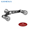 Gomexus Carbon Double Handle Eging For Shimano Spinning Reel Handle Vanford Stradic Twinpower 98mm