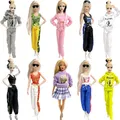 NK 1 Set Dress for Barbie Doll Clothes Handmade Party High Quality Accessories For 1/6 Doll Baby