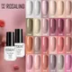 ROSALIND Nail Gel Polish 7ml Hybrid Varnis Pure Pink Serise UV Gel Manicure Nail Art Need LED Lamp