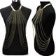 Sexy Chain Necklace Women Necklaces&Pendants Tassel Alloy Punk Long Necklace New Designer Female