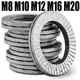 1/10pcs M8 M10 M12 M16 M20 Washer Lock Washers Genuine Wedge Lock Washers Wedge lock washer Dacromet