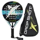Padel Tennis Racket with Cover Bag Carbon Fiber Padel Racket EVA Teach Rubber Paddle Rackets Paddle