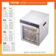 VEVOR 10 Trays Food Dehydrator Stainless Steel Machine 800W/1000W Household Vegetables Fruit Dryer