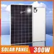 300W 12V Solar Panel Kit 600W Solar Panel 100A Controller USB Port Portable Solar Battery Charger