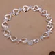 925 Sterling Silver Bracelets for Women Wedding Lady Cute Noble Pretty Jewelry Fashion Nice Chain