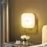 LED Night Lights Plug-In Wireless Night Lamp with Motion Sensor Small Night lights Lamp for Room