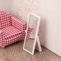 1:12 Dollhouse Miniature Simulation Full Length Mirror Model Furniture Accessories For Dolls House