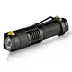 Waterproof Led Flashlight Zoomable Hot sale Self Defense no tazer shock Mini Flash Light Torch