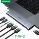 MacBook Pro Adapter USB C Adapter for MacBook Pro/Air M1M2 2022 2021 2020 13" 15" 16" Mac Dongle