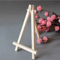 New 1PC 8x15cm 12.5x7cm Mini Wood Artist Tripod Painting Easel For Photo Painting Postcard Display