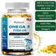 Omega 3 Fish Oil Capsules Support Brain and Nerve Health Cardiovascular Health Antioxidant and