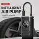 1 Set Car Air Pump Portable Mini Self Propelled Electric Tire Pump Handheld Wireless Digital Display