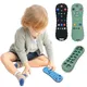 1Pcs Baby Teether TV Remote Control Shape Silicone Teether for Rodent Gum Pain Teething Toy Kids