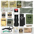 Rhino Rescue Trauma Kit Combat Survival Gear Medical Kit Tactical for Emergency First Aid IFAK