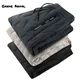 Winter Zip Pockets Thicken Fleece Sweatpants Men Joggers Black Grey Down Cotton Warm Pants Male