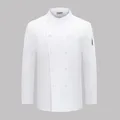 White chef jacket long sleeve chef coat T-shirt Hotel chef uniform restaurant chef coat Bakery