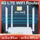 4G LTE WIFI Router 150Mbps 4 External Antennas Power Signal Booster Hotspot Smoother Wired