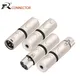 1pc XLR 3 Pin Male to 1/4" 6.35mm Female Adapter Socket Audio Connector TRS Jack XLR Female to