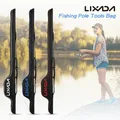 Lixada 63'' Fishing Pole Bag Portable Fishing Rod Case Folding Fishing Pole Holder Large Capacity