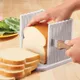 Rectangle Bread Slicer Cutter Mold Toast Loaf Cutting Pro Bread Slicer Cutter Mold Maker Slicing