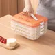 1pc 4-Layer Food Storage Containers Food Storage Containers With Lids Dumpling Storage Box Good