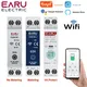 Tuya WiFi Smart Circuit Breaker MCB 1P+N 63A Timer Power Energy kWh Voltage Current Meter Protector
