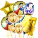 Snow White Foil Balloons Set Happy Birthday Party Decoration Disney Snow White Girls Party Gifts
