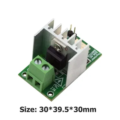 SSR - solid state relais AC Schalter für mikrocontroller, 3,3 V ~ 12V logic, AC 220V/5A (peak 10A)