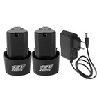 Lithium-Batterie 12 V 1500 mAh wiederaufladbare Batterie für Winkelschleifer Bohrer Elektroschrauber Ersatzbatterie EU US AU UK