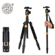 Beike QZSD Q999S Professional Photographic Portable Aluminium Alloy Tripod Kit Monopod Stand Ball