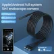 3in1 Endoscope Camera IP67 Waterproof Inspection Camera USB car Endoscope Borescope IOS Endoscope