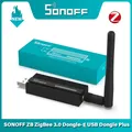 SONOFF ZB Dongle-E USB Dongle Plus Drahtlose Zigbee Gateway Analyzer ZHA Zigbee 3 0 Zigbee2MQTT USB
