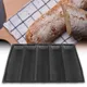 1/2/10 Silicone French Bread Pan Non-Stick Baking Tray 5 Loaf Baguette Mold Liners Bakeware Sub