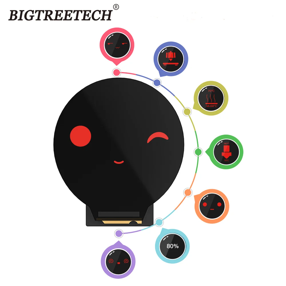 BIGTREETECH KNOMI Display Open Source Upgrade für Klipper Voron V2.4 EBB SB2209 CAN Voron Stealthburner Nicht für A1/P1/X1 Image