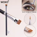 212 Flat Eyebrow Brush Ultrathin Eyebrow Makeup Brushes Flat Eyeliner Brush Thin Eye Liner Brow