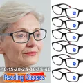 Reading Glasses Men Women Sports Anti-blue Light Reading Eyewear Black Red Frame Presbyopia